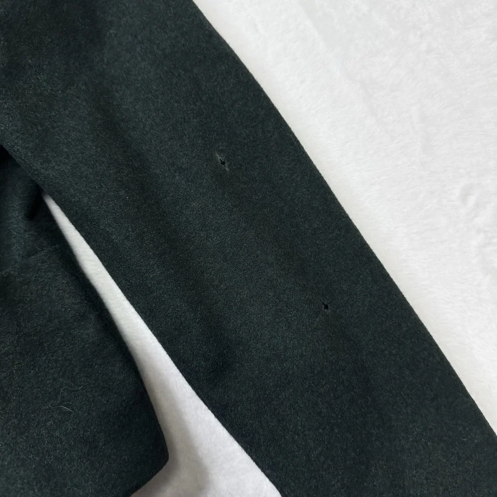 Vintage Wool Jacket Womens Small Hunter‎ Green Handmade Japan 40s 50s Jan Welch